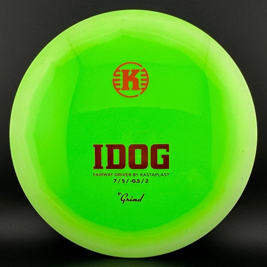 K1 Grind Idog - First Run Disc Golf Driver