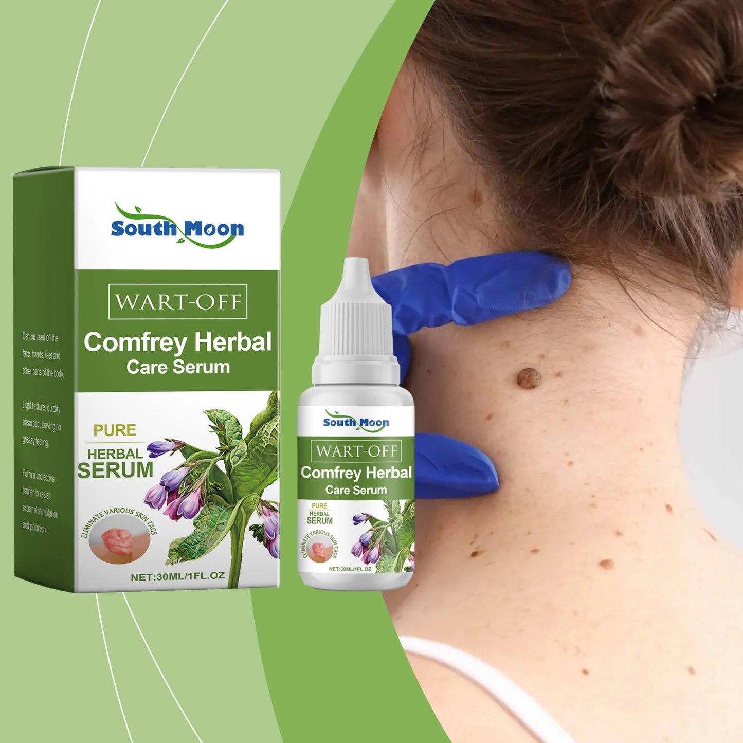 Comfrey Keryou Essence, Smoothing Body Skin Repair And Toning Meat Granules Moisturizing Essence - Korvel