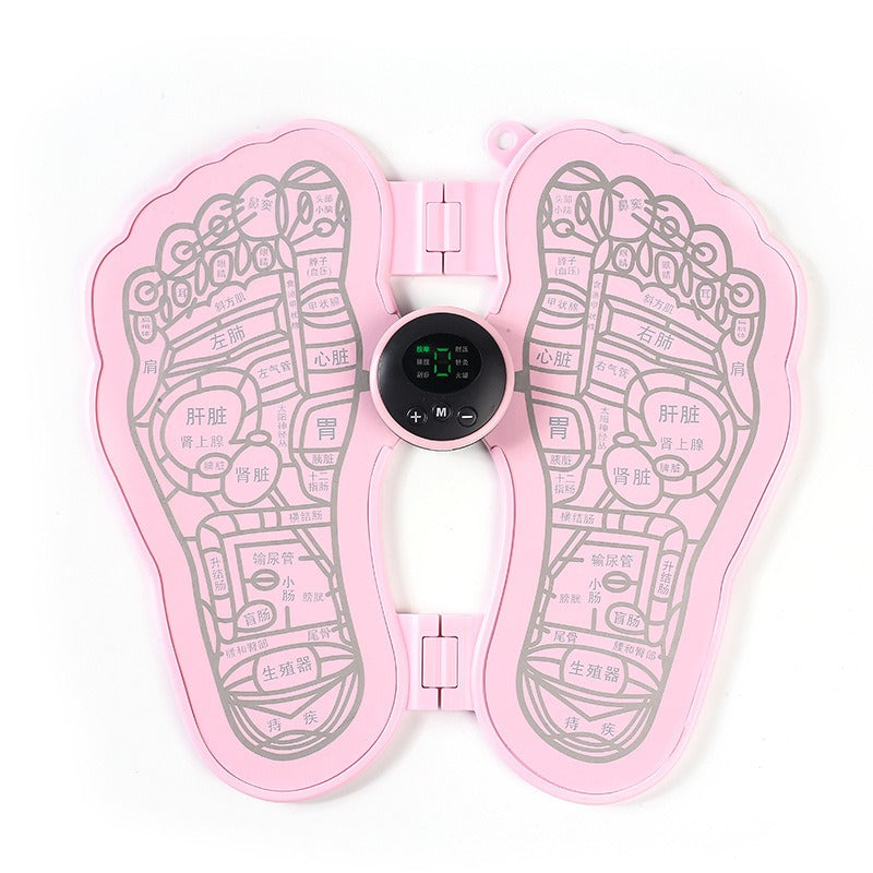Hot Sale EMS Foot Massage Mat Electric Foot EMS Mat Plantar Point Stimulator Pulse Therapy Machine - Korvel