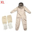 1 Set of Professional Ventilated Full - Body Beekeeping Suit with Gloves - Korvel