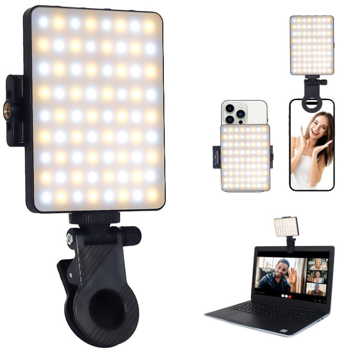 Cross-border Mobile Live Streaming Video Photography Fill Light LED Flash Light Camera Lighting Lamp Video Conference VLOG Lamp - Korvel