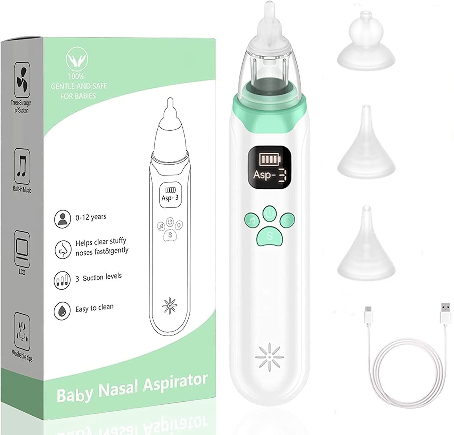 Electric Baby Nasal Aspirator - Korvel