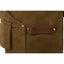 Long heavy-duty canvas tool apron, carpenter apron, carpenter 16 ounces, fully adjustable, no need for waxing - Korvel