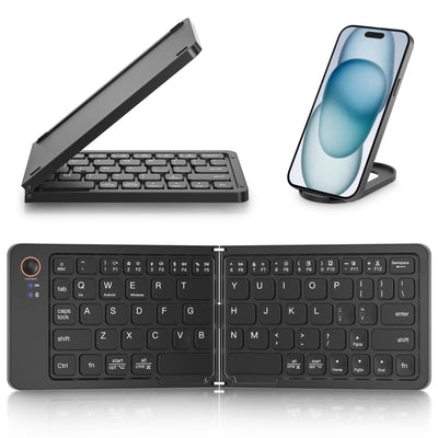Ultra Slim Folding Portable Bluetooth Keyboard
