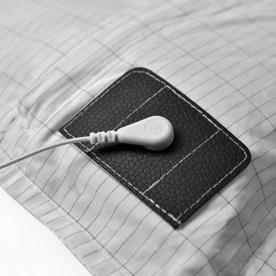 Earthing Ground Pillow Case For Health & EMF Protection Improves Sleep Conductive Silver Fiber Cotton Pillowcase - Korvel