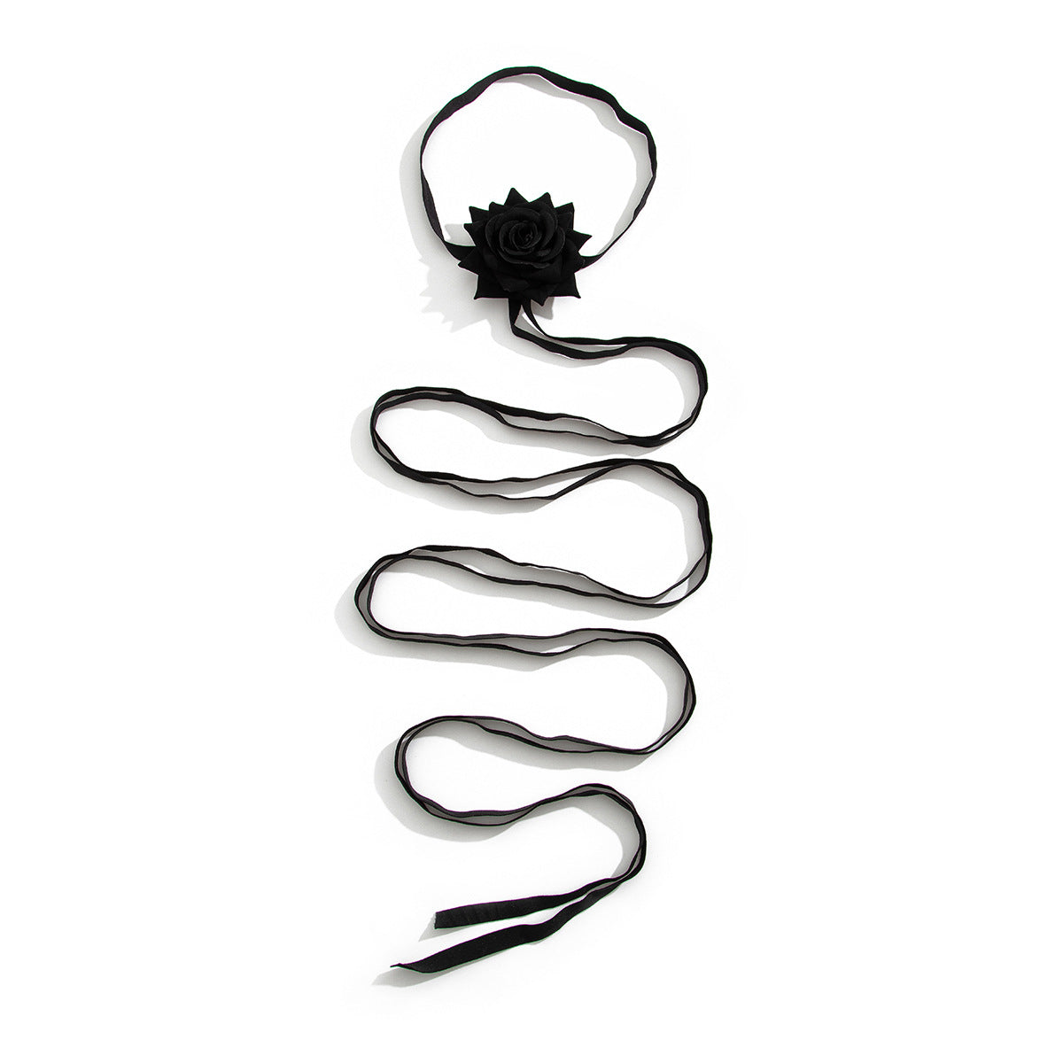 Sexy Leg Chain Elastic Strap Leg Loop Dark Wind Geometric Circle Thigh Chain - Korvel