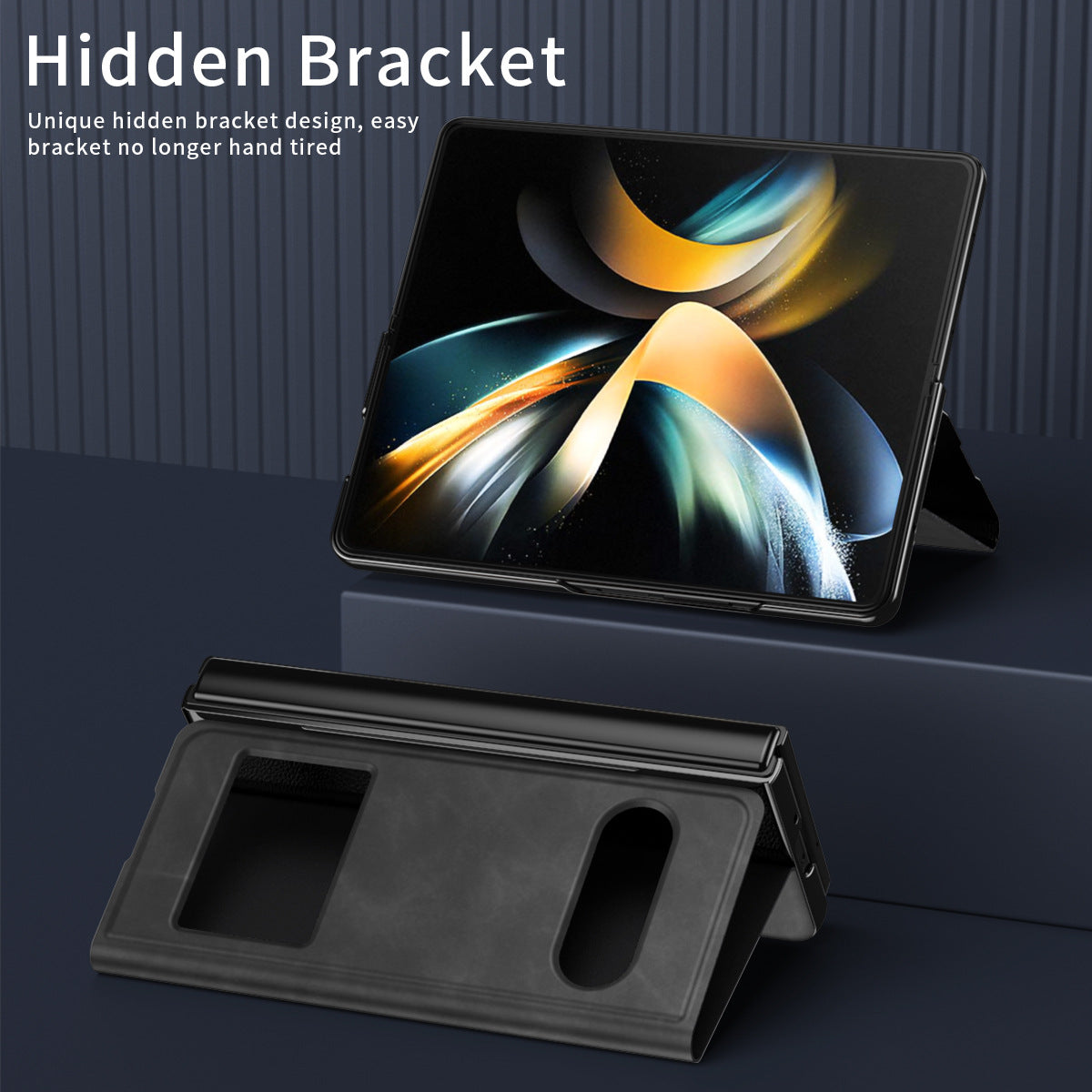 Coque en cuir premium pour Samsung Fold6 et FOLD5 - Protection complète