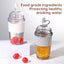 Gobelet à paille Ins-Style de 630ML avec couvercle – Parfait pour toute boisson