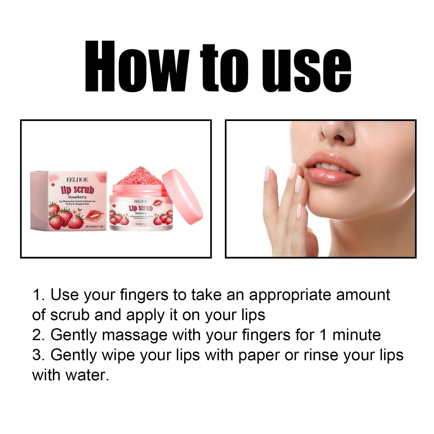 Nourishing Lip Scrub for Soft, Smooth Lips