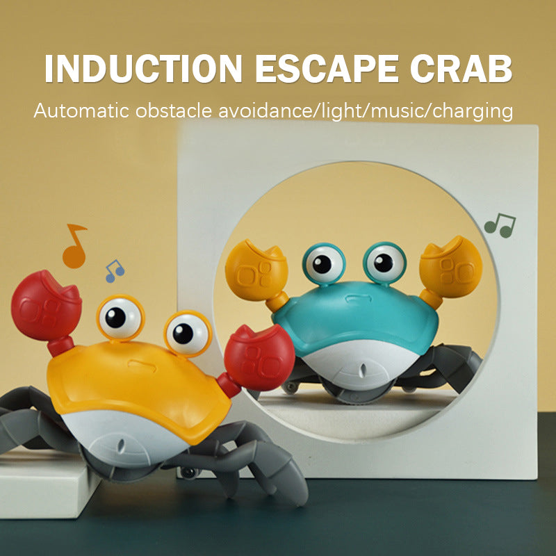 Voice-Activated Crawling Crab Toy for Kids