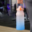 New Frosted Gradient Color Water Bottle Large Capacity Straw Travel Pot Color Sports Water Bottle Outdoor Fitness Cup - Korvel