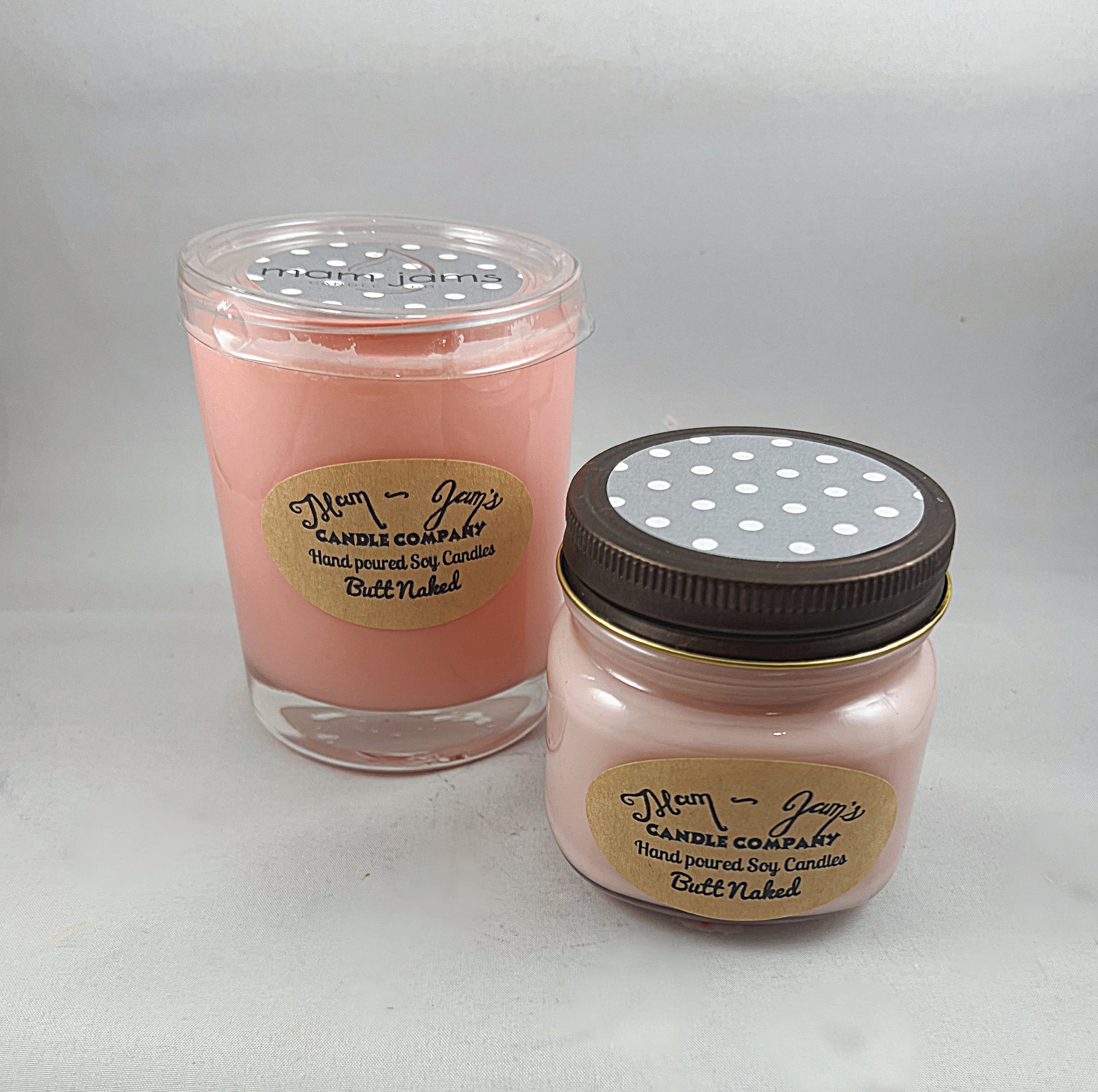 Butt Naked Soy Candle – Tropical & Fruity Scent | Mam Jam’s - Korvel