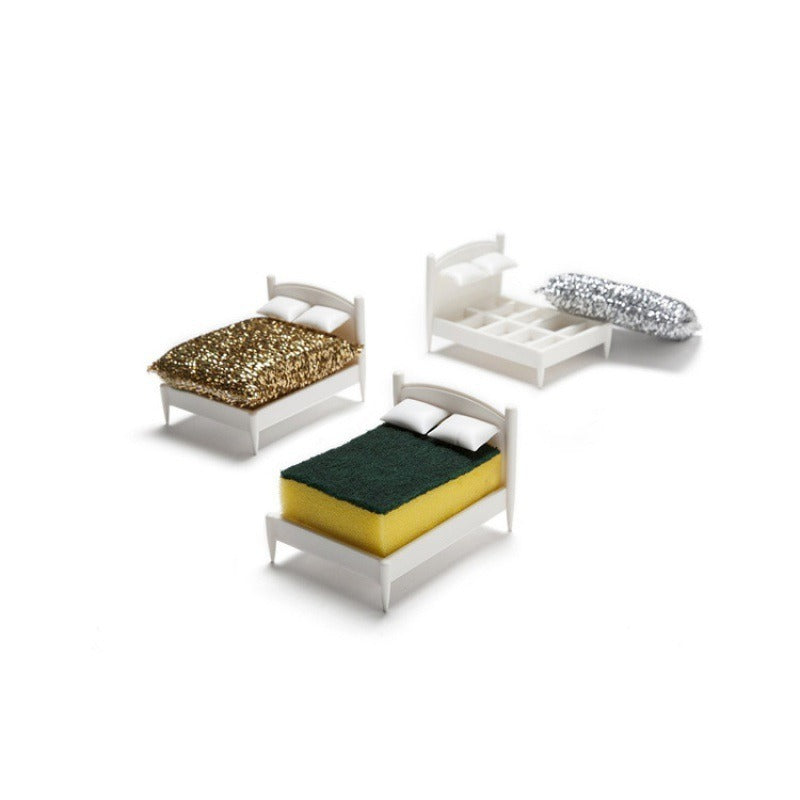 Étagère de rangement petite et élégante pour chiffons et éponges
