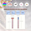 Eye Massager Led Anti Aging Facial Massager Skin Firming Face Beauty Therapy Wand Vibrating Eye Massager Device - Korvel