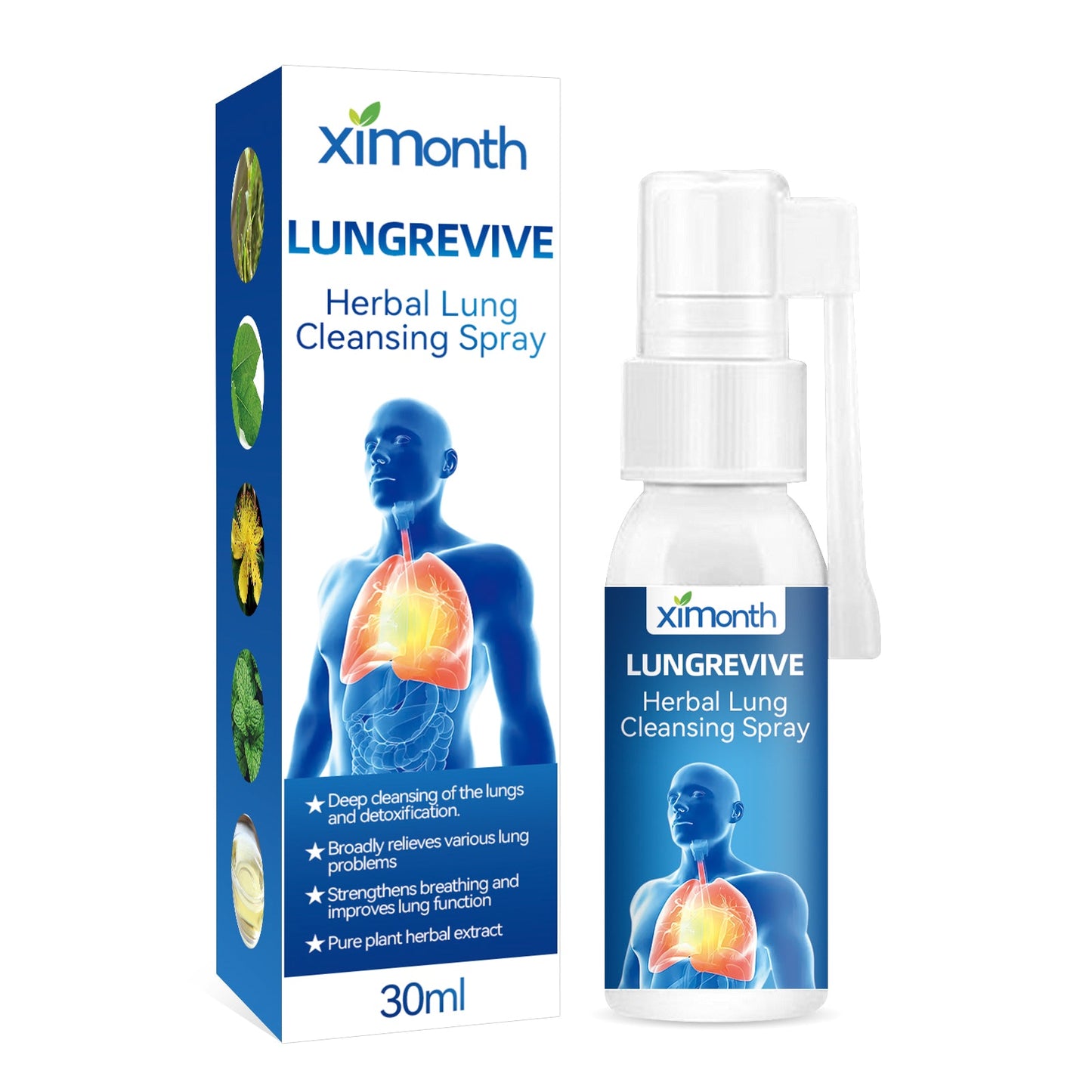 Spray de soin corporel premium pour le confort nasal