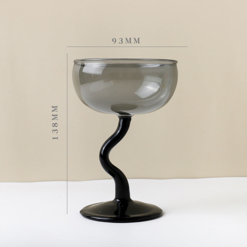 Ice cream cup milk tea milkshake dessert glass tall pudding ice cream bowl ice cream cup - Korvel