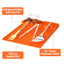 Premium Silicone Barbecue Cover & Baking Tray Pad