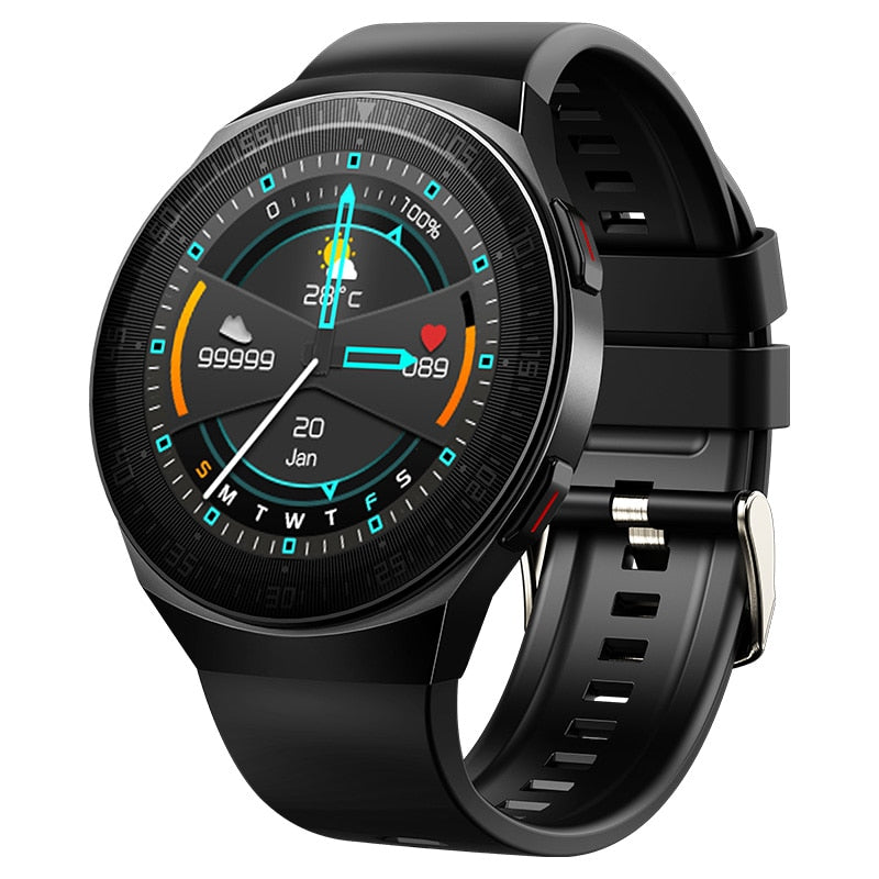 MT-3 8G Memory Music Smart Watch Men Bluetooth Call Full Touch Screen Waterproof Smartwatch Recording Function Sports Bracelet - Korvel