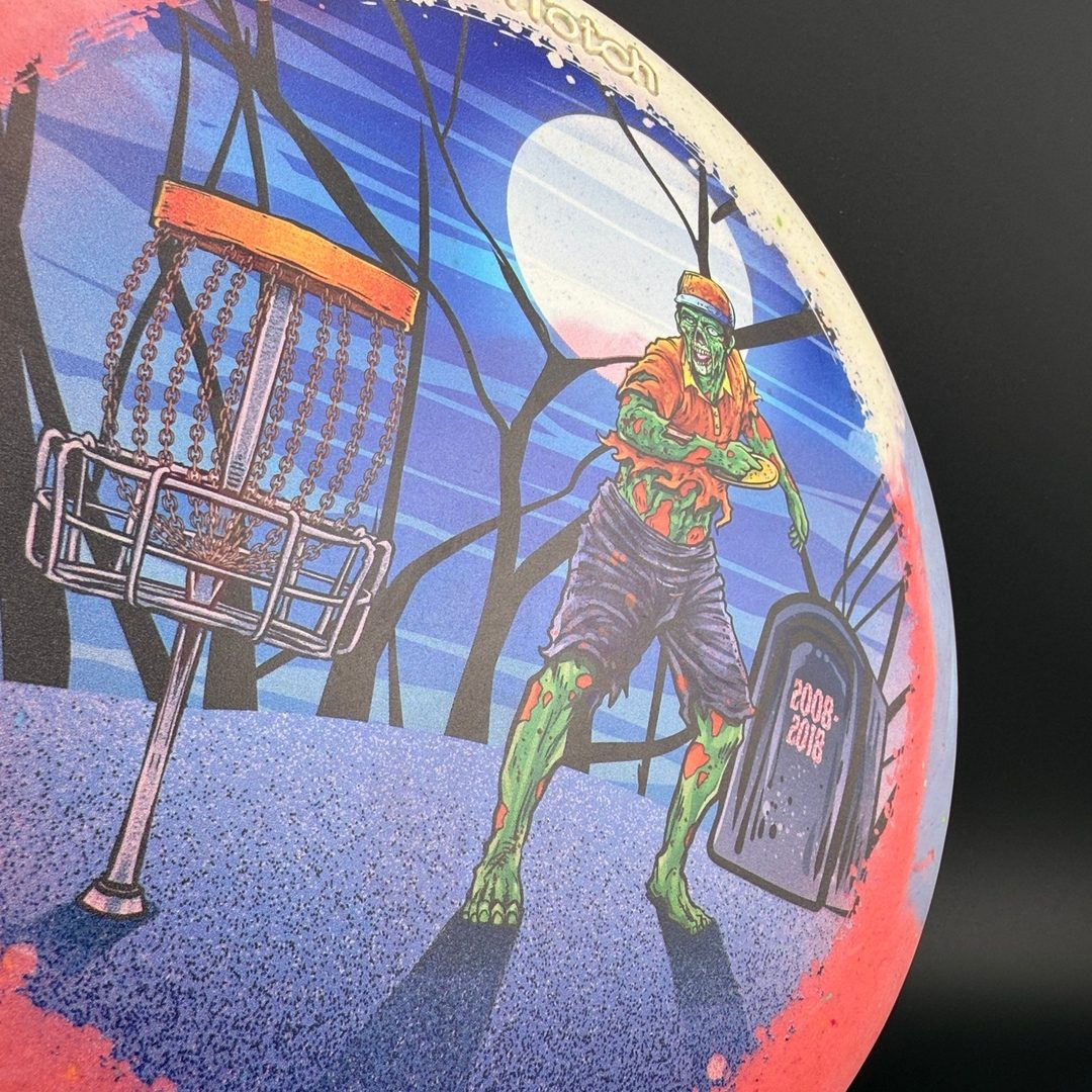 X-Link Firm Notch - Zombie Disque de Golf à Couleur Complète