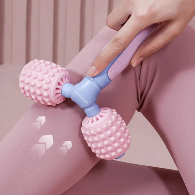 Manufacturers Wholesale Gym Stick Body Relax Tool Muscle Roller Sticks Yoga Y-Shape Massage Stick - Korvel