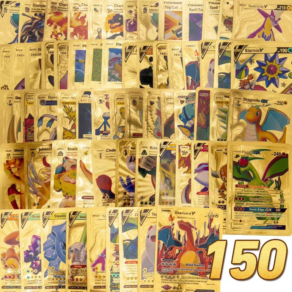 Pok é mon Gold Card Pikachu Card Spitfire Dragon VMAX Pok é mon Pok é mon PTCG English Flash Card - Korvel
