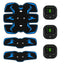 EMS Muscle Stimulator with LED Display USB Rechargeable Abdominal Belt Work Out Power Fitness Abdominal Men Women - Korvel
