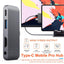 Type-c splitter switch game console mobile phone computer HD usb c suitable for ipad four-in-one expansion dock - Korvel