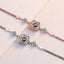 Bracelet étoile en argent S925 personnalisé avec projection photo