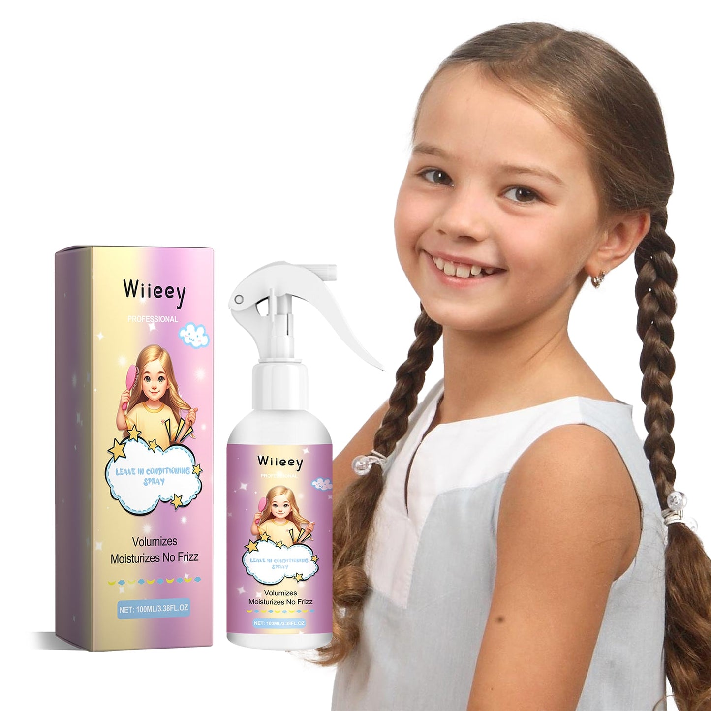 Premium Leave-In Conditioning Spray for Effortless Styling