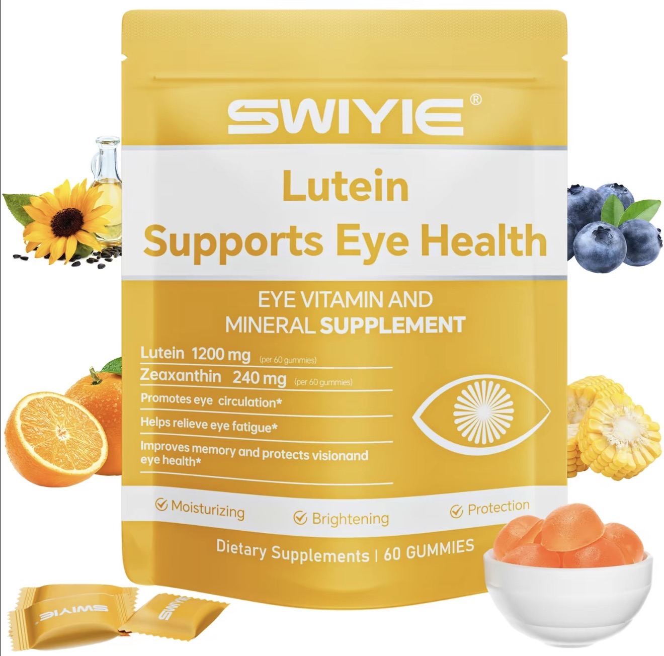 VisionCare Nutrient Gummies for Eye Wellness