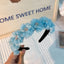 Fashionable fabric flower stamen flower hair hoop for women - Korvel