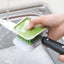 U-Shaped Cleaning Brush Knife And Fork Brush Chopstick Brush Cutlery Brush Can Be Opened And Closed Kitchen Supplies Hand Brush - Korvel