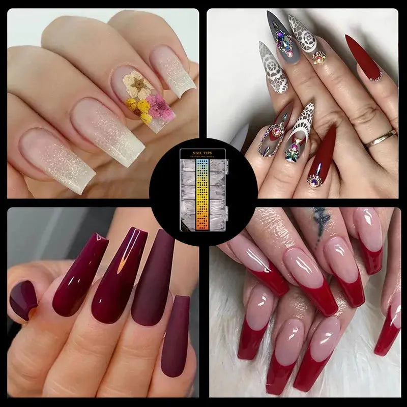 Colección de Accesorios de Uñas Postizas Premium