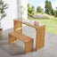 Premium Pine Dining Bench for Versatile Spaces