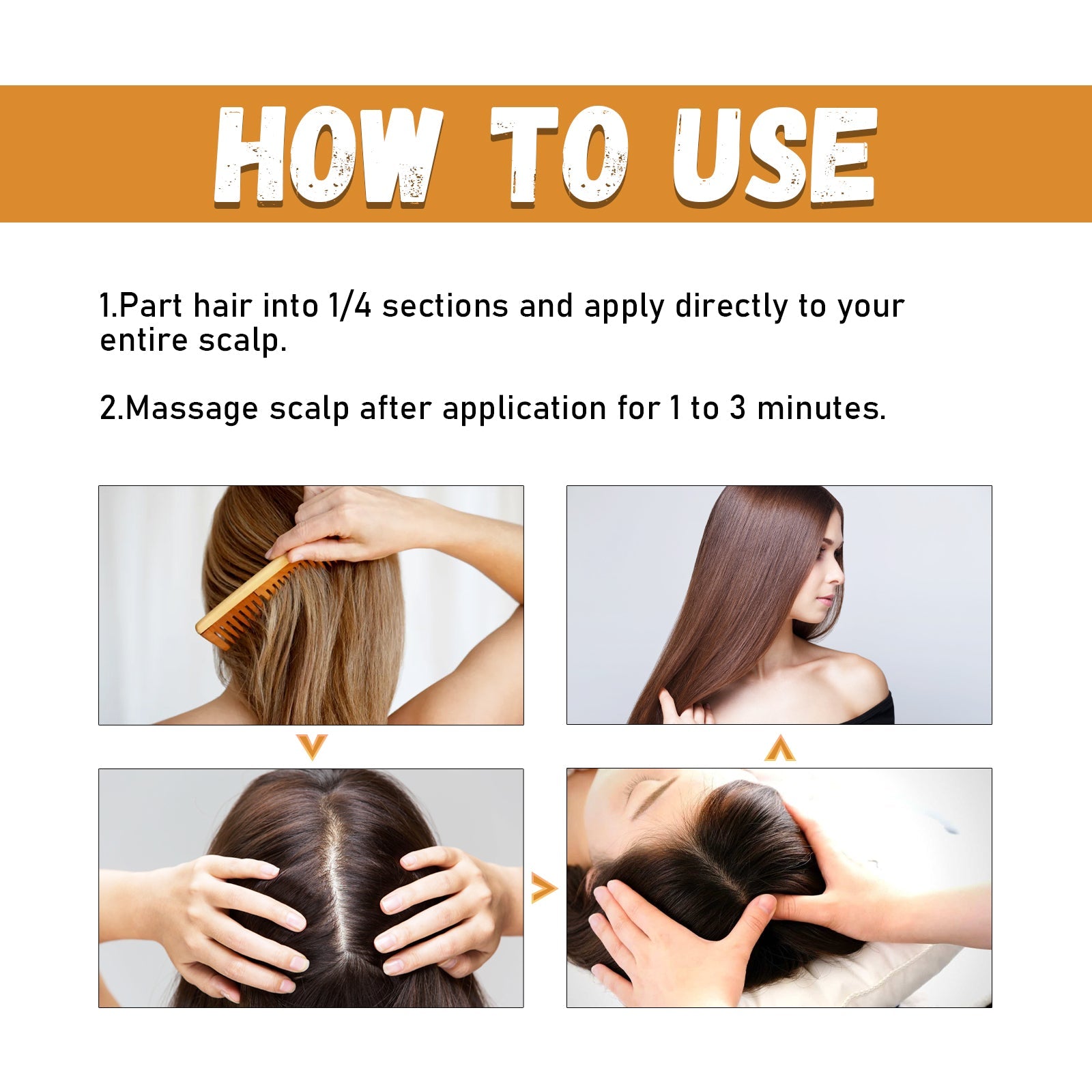 Herb Thickening Hair Oil, Repairing Dry Hair, Moisturizing And Smoothing Hair And Hair Conditioning Oil - Korvel