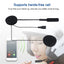 MH01 Motor Wireless Bluetooth Headset Motorcycle Helmet Earphone Headphone Dual Stereo Speaker Handsfree Music For MP3 MP4 phone - Korvel