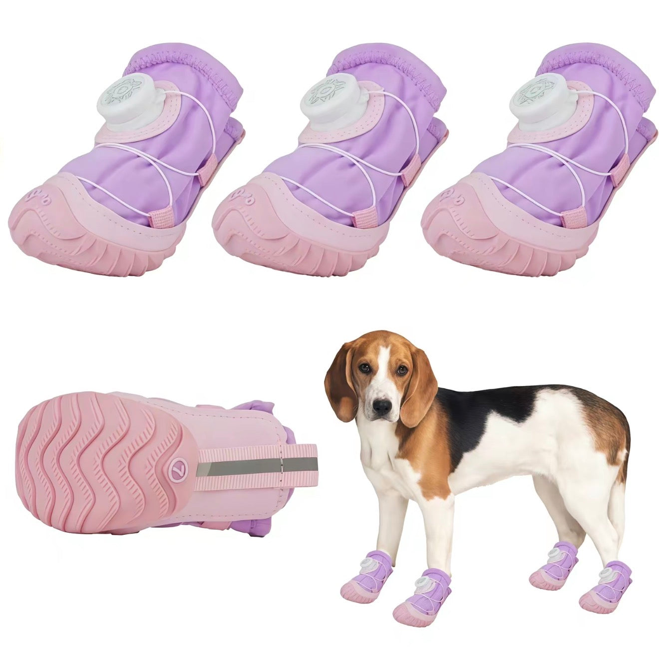 Botas para Perros PawShield - Protección para Patas en Todas las Temporadas