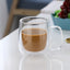 Elegant Double Layer Borosilicate Glass Mug