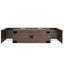20 minutes quick assembly brown simple modern TV stand - Korvel