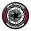 Premium Tire Letter Stickers for Car and Motorcycle Decoration
