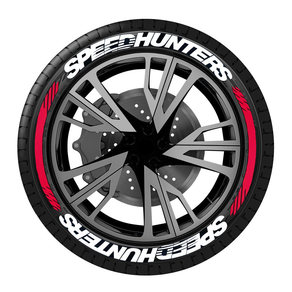 Premium Tire Letter Stickers for Car and Motorcycle Decoration
