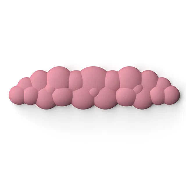 Mouse pad with wrist rest keyboard cloud anti-slip memory foam desktop office gamer mouse wrist rest - Korvel