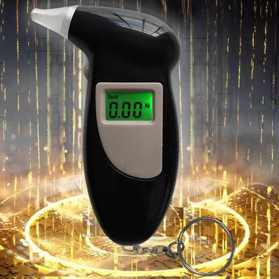KT-68AS Three color Backlight Display Digital LCD Display Breathing Fat Burning Breath Acetone Tester - Korvel