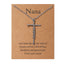 Faith Religious Gift Stainless Steel Cross Collarbone Chain Sweater Chain - Korvel