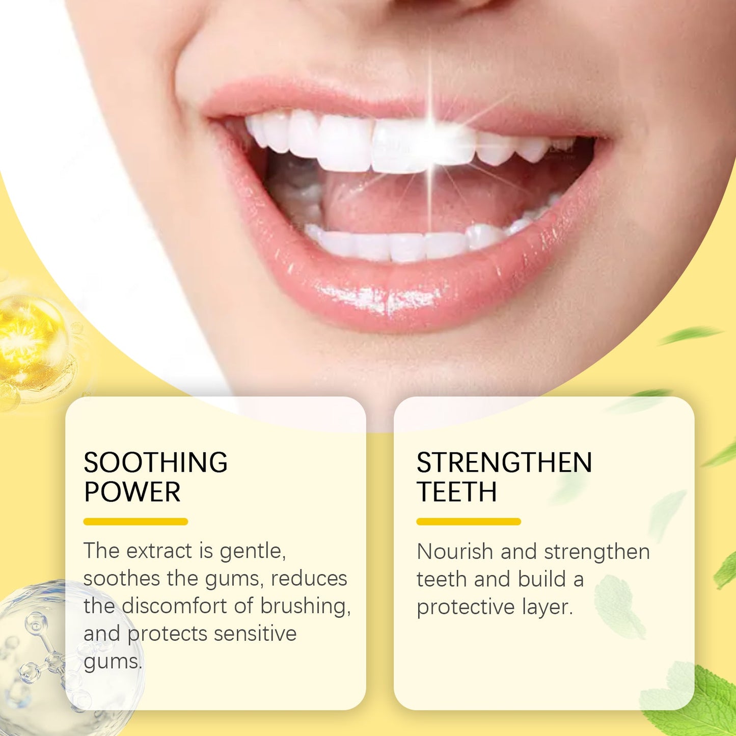 Dental Cleaning Mousse, Cleaning Care Dental Hygiene Oral Care Dental Stain Cleaning Mousse Toothpaste - Korvel