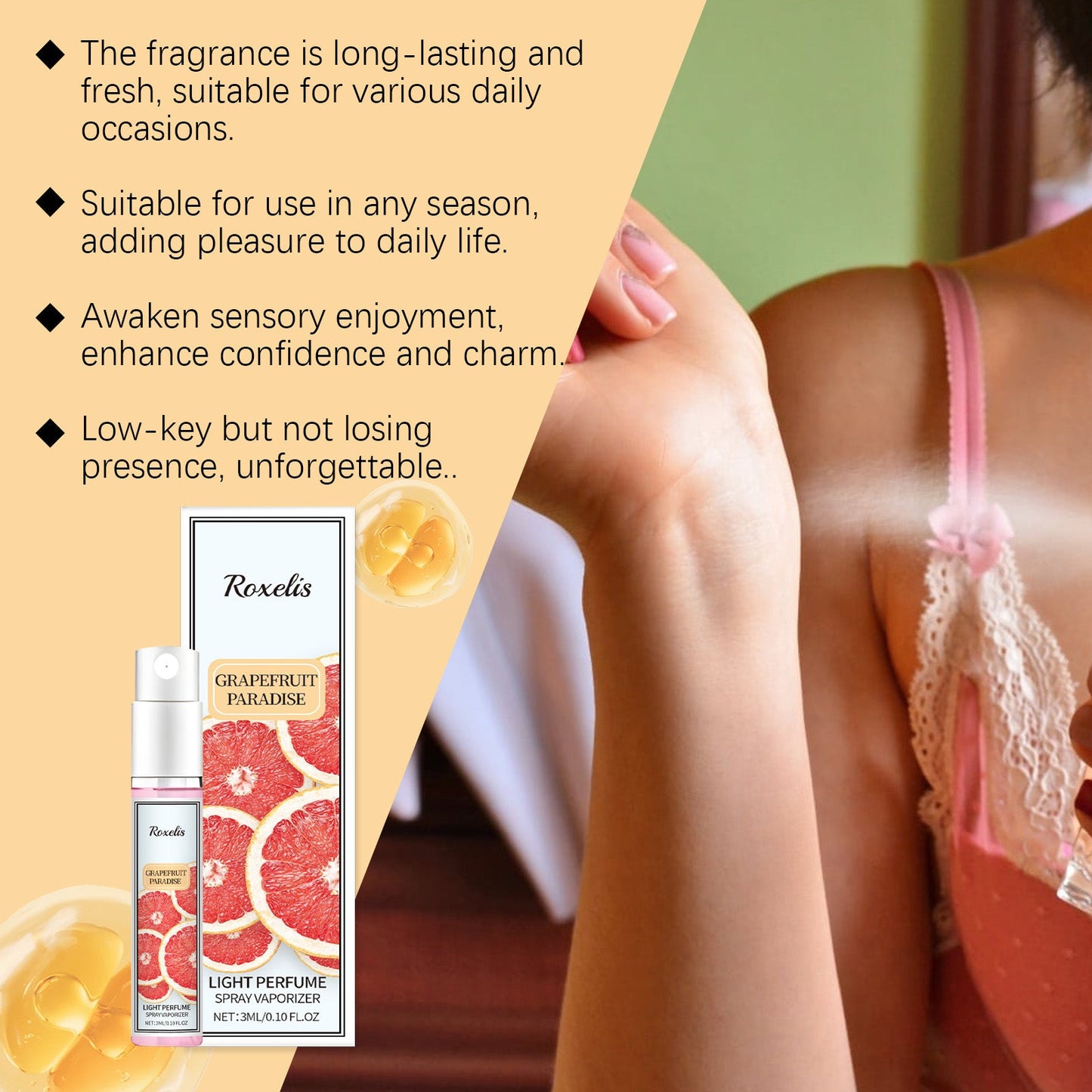 Grapefruit Eau de Parfum - Fresh & Lasting Fragrance