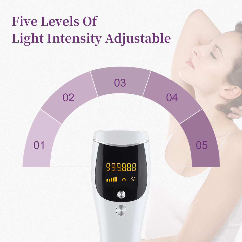 5-Speed Laser Hair Removal Instrument Whole Body IPL Photorejuvenation Hair Removal Device Home Electric Hair Removal Instrument Beauty Instrument - Korvel