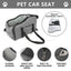 Portable pet bed for outings car travel safety seat center console car cushion car dog bed small dog ride artifact - Korvel