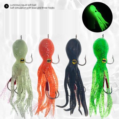 Biomimetic Octopus Soft Bait - 11cm