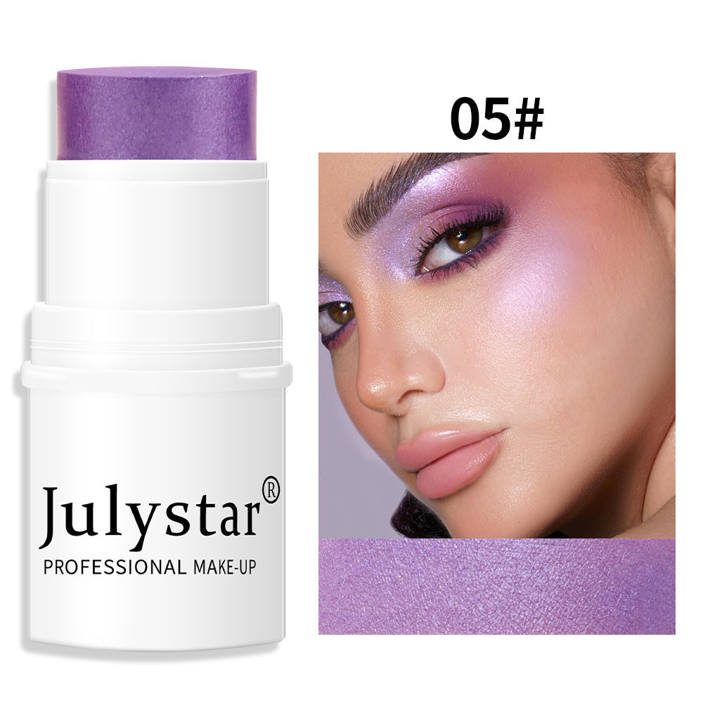 Highlighting Blusher Blush Powder Blusher Matte Blush Stick Single Color Blush - Korvel